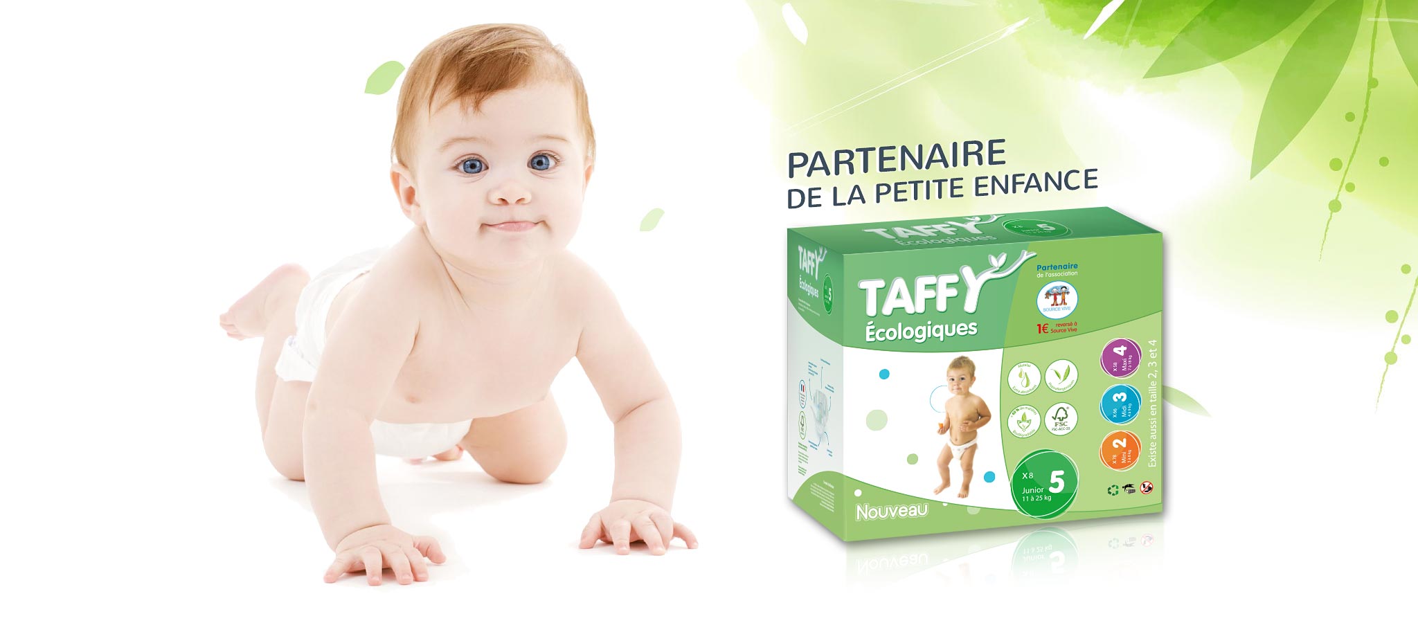 taffy écologique partenaire de la petite enfance